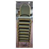 Eight MTS Banquet Chairs