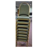 Eight MTS Banquet Chairs