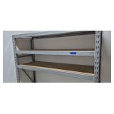 Stainless Steel & Wood Shelfing Unit