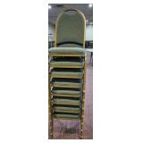 Eight MTS Banquet Chairs
