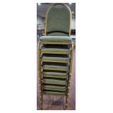 Eight MTS Banquet Chairs
