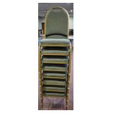 Eight MTS Banquet Chairs.