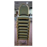 Eight MTS Banquet Chairs