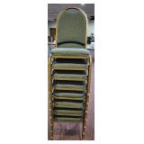 Eight MTS Banquet Chairs