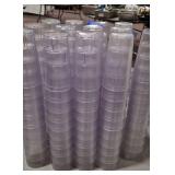 130 Twelve Oz Plastic Glasses