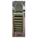 Eight MTS Banquet Chairs