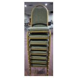 Eight MTS Banquet Chairs