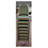 Eight MTS Banquet Chairs