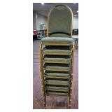Eight MTS Banquet Chairs