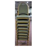 Eight MTS Banquet Chairs