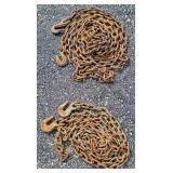 2 Log Chains, 20 Foot & 12 Foot