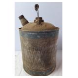 Galvanized Fuel Can, 2-Gallon ? Vintage