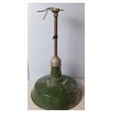 Green Porcelain Enamel Industrial Pendant Light