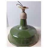 Green Porcelain Enamel Industrial Pendant Light