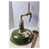 Green Porcelain Enamel Industrial Pendant Light