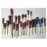 Screwdrivers, Flathead and Phillips