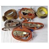 4- J-Hook Ratchet Straps & E-Strap