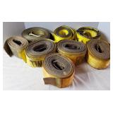 Flat Hook & J Hook 4' Tie Down Straps
