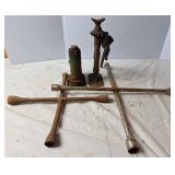 Ratchet Screw Jack, Bottle Jack, Lug Wrenches