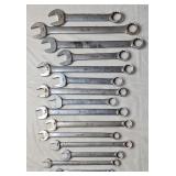 Snap-On SAE Combination Wrenches (15)