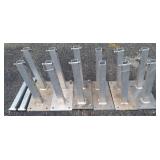 6 Trailer Ramp Stand Hanger Brackets