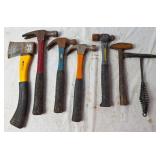 Slag Hammer, Axe,Claw and Ball Peen Hammers