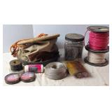 Machine Tool Wire, Lineman Tool Bucket