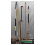Fuller Brush Push Broom & Long Handled Tools