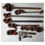 Ratcheting Pipe Threaders, Die Heads, Pipe Cutter