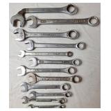 Combination Wrenches, SAE & Metric (12)