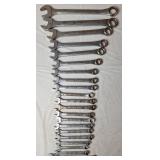 S & K Metric Combination Wrenches (21)
