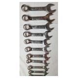 Craftsman Stubby SAE Combination Wrenches
