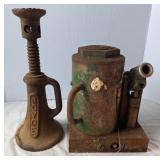 Joyce Cridland Co. Railroad Screw Jack, Antique