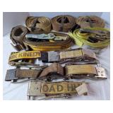 Flat Hook Ratchet Straps