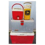 John Deere Drink Cooler, Coleman & Other Coolers