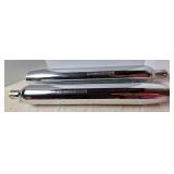 2 Harley-Davidson Chrome Exhaust Pipes