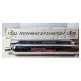 2 Harley-Davidson Chrome Exhaust Pipes