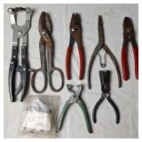 Snap-On Hose Clamp Pliers, Tin Snips & More