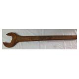 Vintage Engineer's Single-Ended Open Wrench