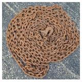 Log Chain, 28 Foot, 5/16 & 1/4 Hooks