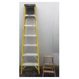 Stanley 7' Fiberglass Stepladder