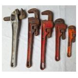 Ridgid & Stanley Pipe Wrenches