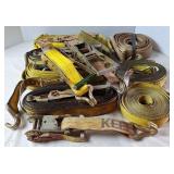 J-Hook Ratchet Straps