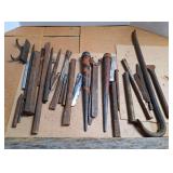 Chisels, Punches, Spanner Wrench & Pry Bar