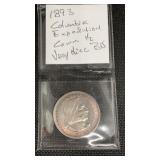 1893 Columbia Expedition Comm. Half