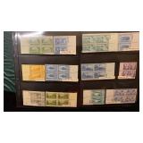 1950-1952 Antique Postage Stamps