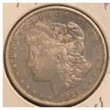 1921-S Morgan Silver Dollar