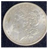 1890 Morgan Silver Dollar