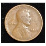 1922 Lincoln Cent no mint mark strong reverse