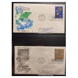 United Nations FDCs, Panes & Sheets Stamp